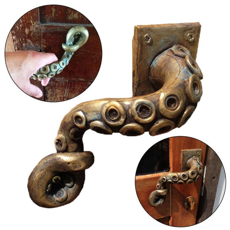 Furniture Hardware Manufacturers - Kenop pintu gurita antik gaya hewan