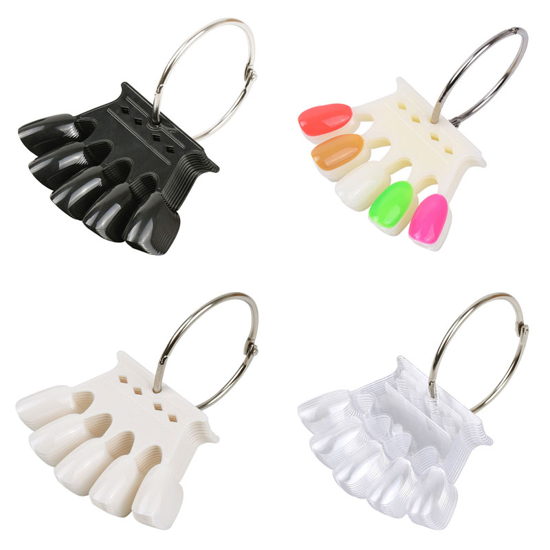 Furniture Hardware Nails - 4 Warna Kuku Palsu Tips Display
