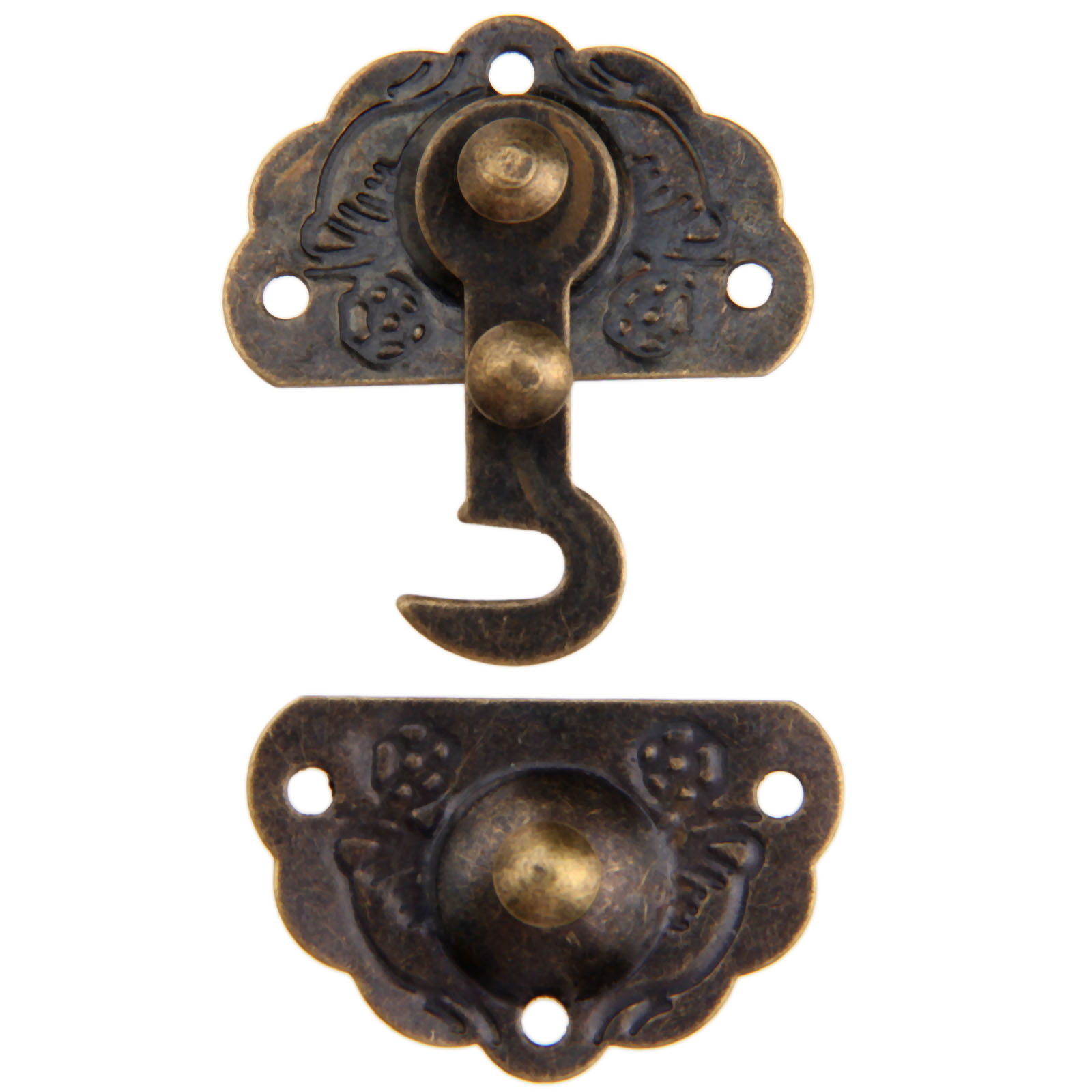 1 PC Perunggu Antik Kotak Latc - Furniture Hardware Manufacturers ulasan dan harga