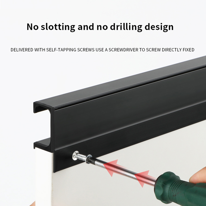Baintong pintu kabinet hitam t - Furniture Rotating Hardware ulasan dan harga