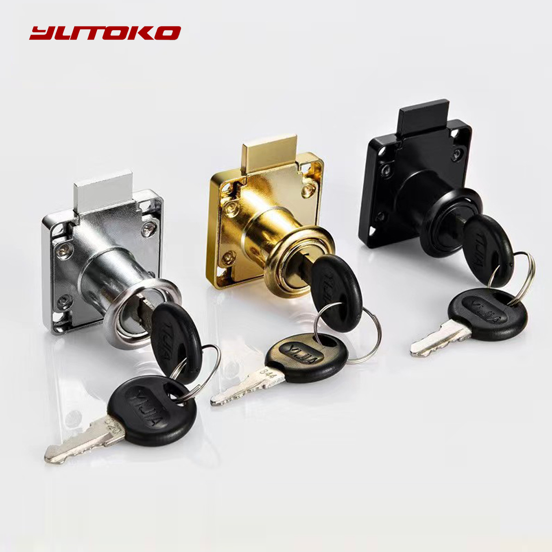 Yutoko kunci laci meja, kunci  - Furniture Hardware Brackets ulasan dan harga